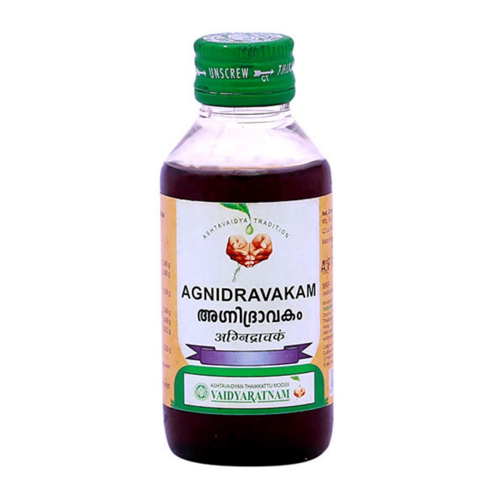 Vaidyaratnam Ayurvedische Agnidravakam-Flüssigkeit 100ml