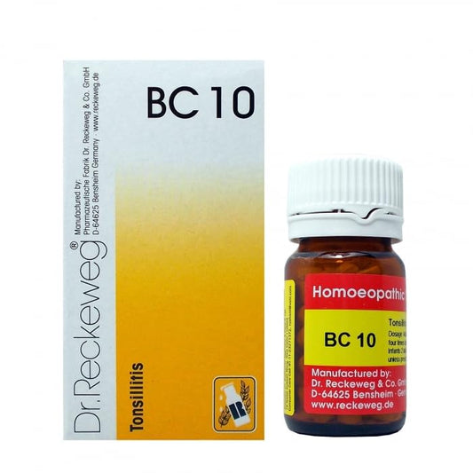 Dr. Reckeweg Homöopathie Tonsillitis Bio-Kombination 10 (BC 10) 20 g Tablette