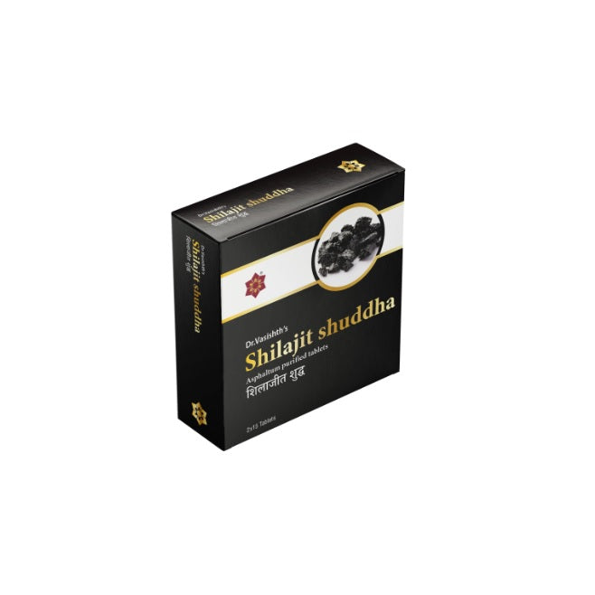 Dr Vasishth's Ayurvedic Shilajit Shuddha 30 Tablet