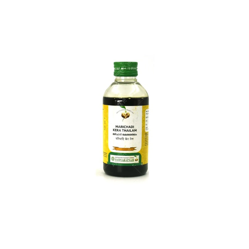 Vaidyaratnam Ayurvedisches Marichadi Kera Thailam Öl 200 ml