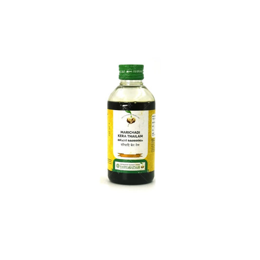 Vaidyaratnam Marichadi Kera Thailam Oil 200ml