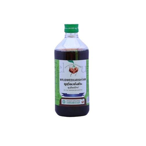 VAIDYARATNAM Mridweekarishtam Flüssigkeit 450ml