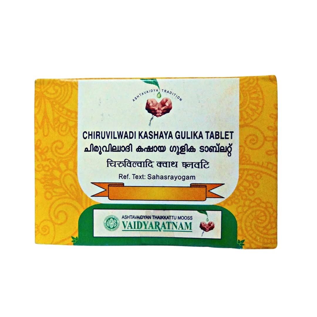 Vaidyaratnam Ayurvedic Chiruvilwadi Kashaya Gulika 100 Tabletten