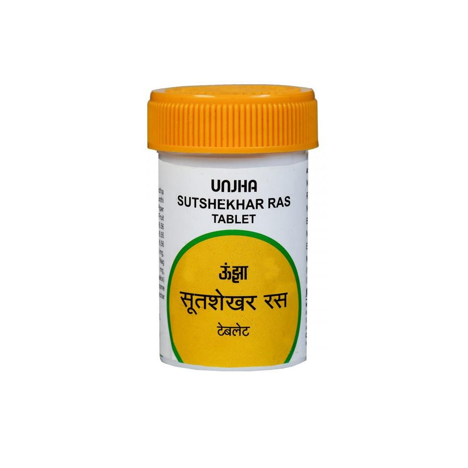 Unjha Ayurvedic Sutshekhar Ras (SY) Tabletten zur Linderung von Übersäuerung und zur Verdauung