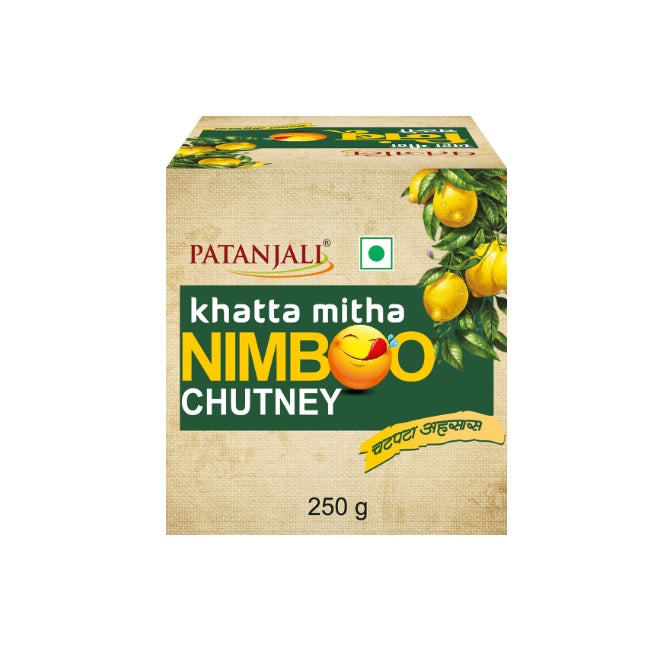 Patanjali Khatta Mitha Nimboo Chutney 250g