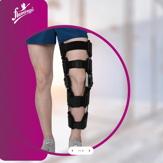 Flamingo Health Orthopedic R O M Knee Brace Universal Code 2141