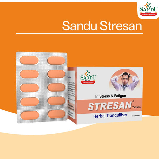 Sandu Ayurvedic Stresan Tablet