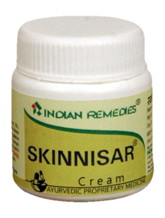 Indian Remedies Ayurvedic Skinnisar Capsule & Cream 25gm