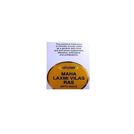 Unjha Ayurvedic Maha Laxmi Vilas Ras Stress Relief Tablets