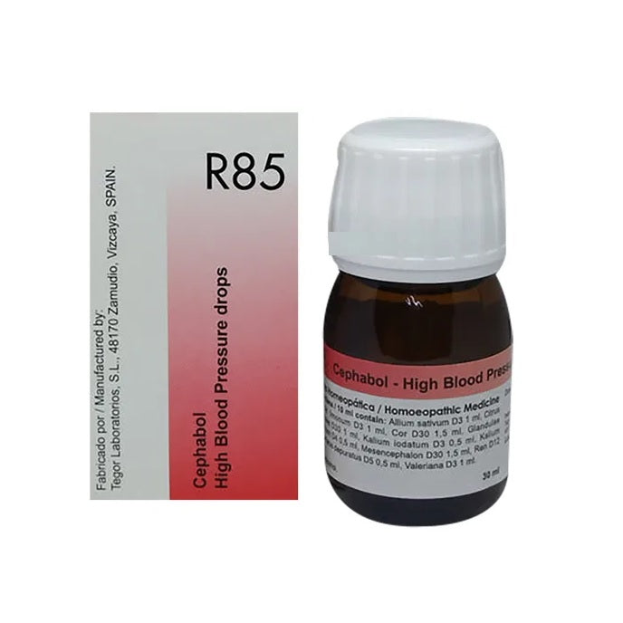 Dr Reckeweg Homoeopathy R85 High Blood Pressure Drops 22 ml