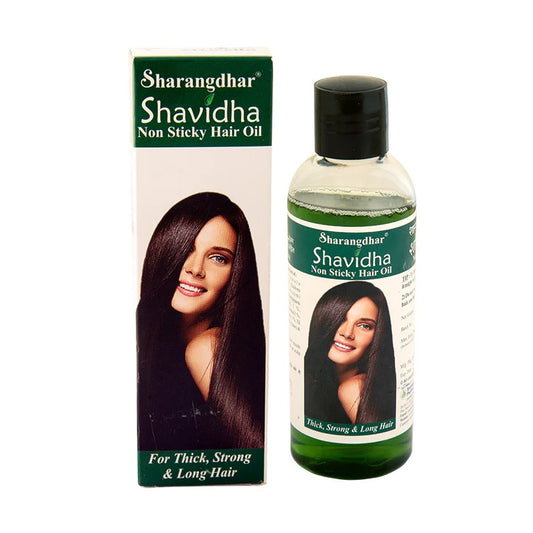 Sharangdhar Ayurvedische Shavidha Haaröl-Lösung für gesundes Haar 90 ml