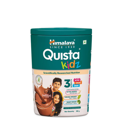 Himalaya Herbal Ayurvedic Quista kidz Порошок с ванилью и шоколадом 200 г