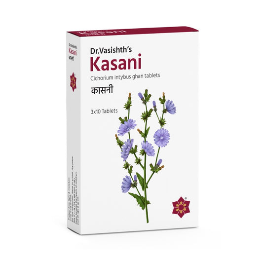 Dr.Vasishth's Ayurvedic Kasani 3 x 10 Tabletten