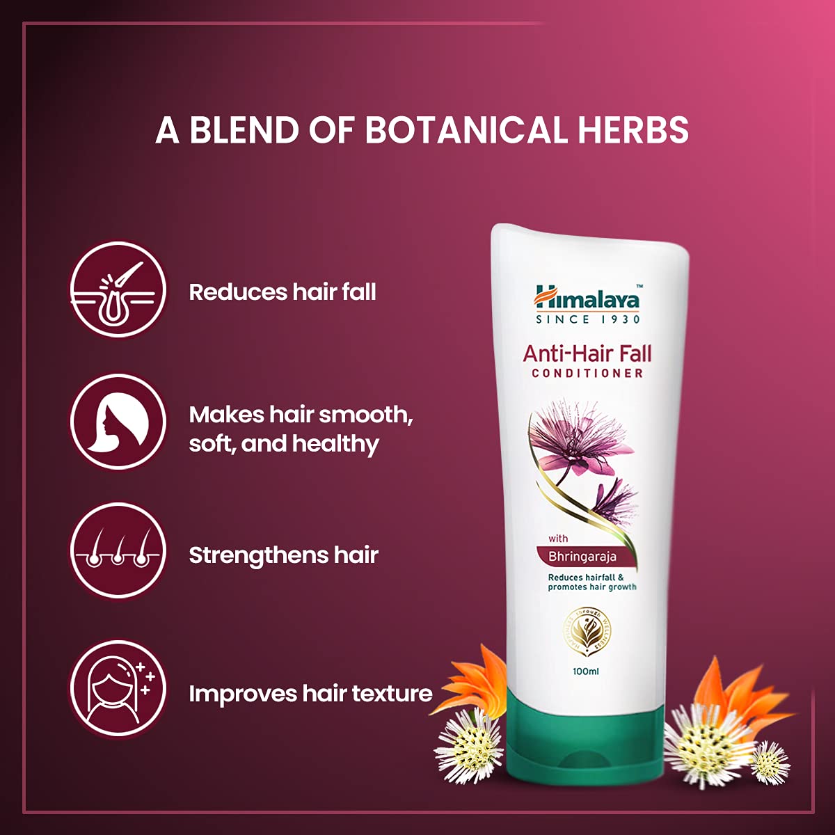 Himalaya Herbals Anti Hair Fall With Bhringaraj Conditioner 100ml