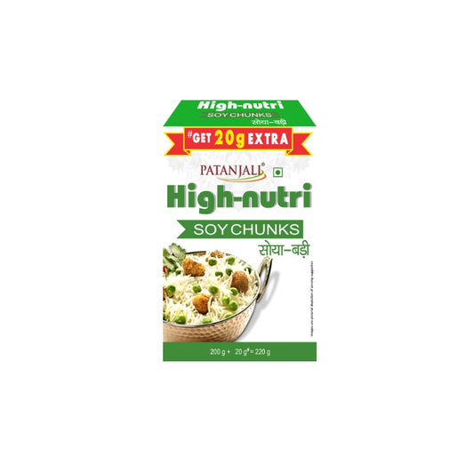 Patanjali High Nutri Soya Chunks