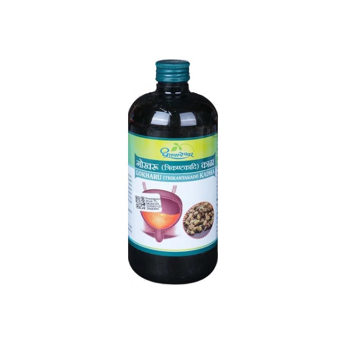 Dhootapapeshwar Ayurvedic Gokharu Trikantakadi Kadha Kadha Liquid