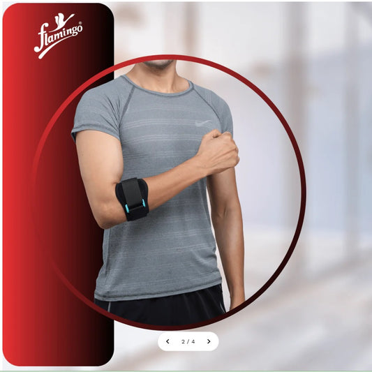 Flamingo Health Orthopädische Tennisarm-Stütze, Universal (Neopren), Code 2383