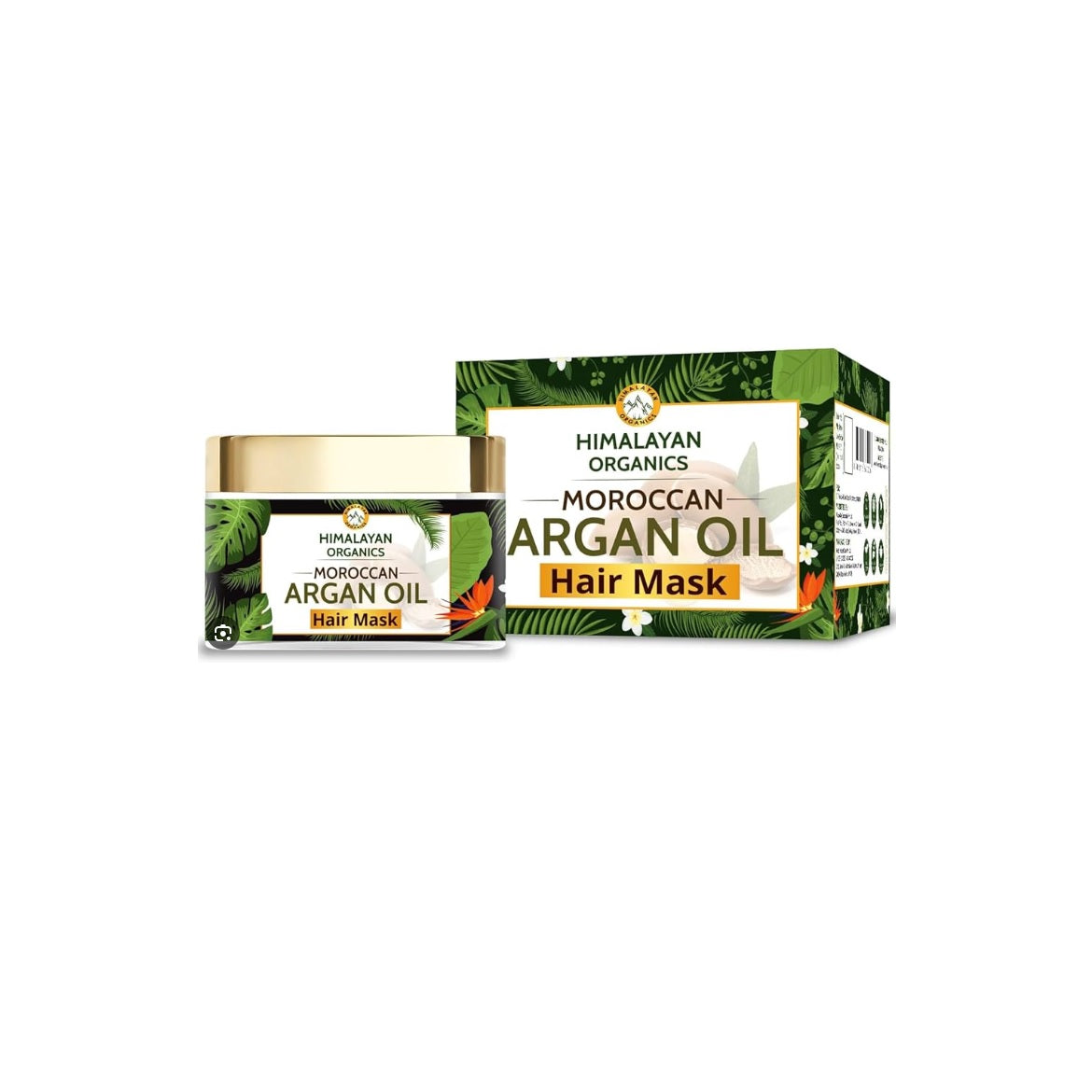 Himalayan Organics Moroccan Argan Oil Hair Mask With Bhringraj 200ml