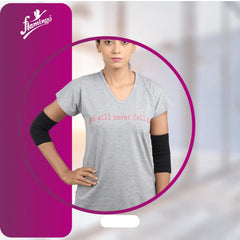 Flamingo Health Orthopädische Ellenbogenbandage Farbe Schwarz Ya Beige Zufallscode 2021