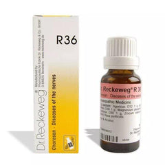 Dr Reckeweg Homoeopathy R36 Nerves Disease Drops 22 ml