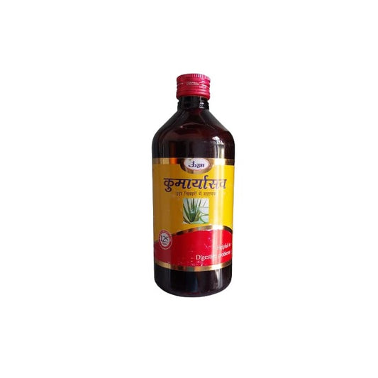 Unjha Ayurvedic Kumaryasav Leberunterstützungsflüssigkeit 450ml