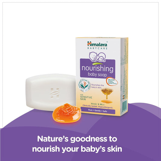 Himalaya Herbal Nourishing Baby Care Soap Gentle Nourishment Skin Soap