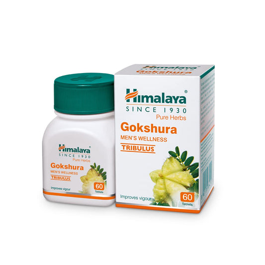 Himalaya Pure Herbs Kräuter-Ayurvedische Gokshura Tribulus Männergesundheit Verbessert die Vitalität Tabletten