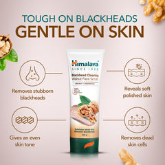 Himalaya Herbals Blackhead Clearing Walnut Face Scrub