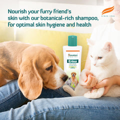 Himalaya Erina Pet Coat Cleanser For Routine Bathing Minty Fragrance Liquid