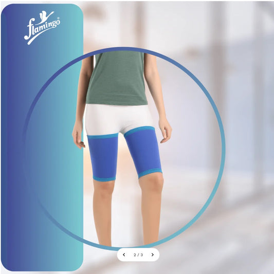 Flamingo Health Orthopädische Premium-Oberschenkelstütze (Paar) Unisex Code 2072