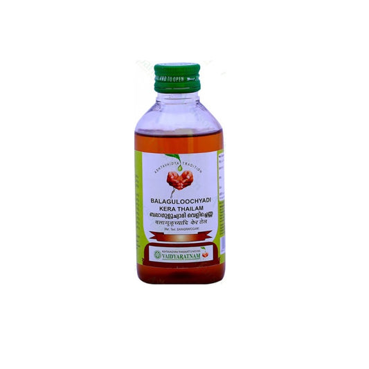 Vaidyaratnam Ayurvedic Balaguloochyadi Kera Thailam Oil 200 Ml