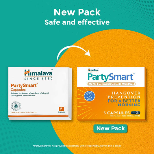 Himalaya Wellness Herbal Ayurvedic PartySmart 5 капсул