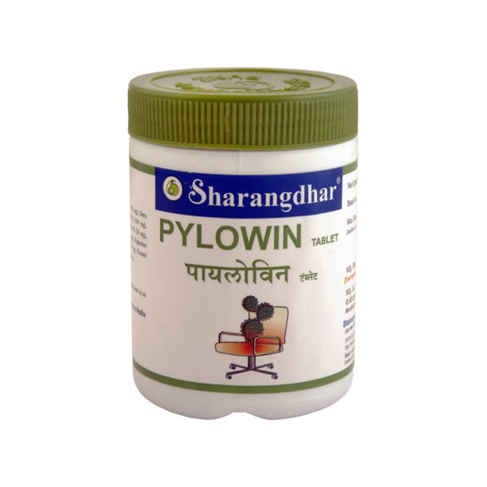 Sharangdhar Ayurvedische Pylowin-Lösung für Hämorrhoiden/Fistel-Tabletten