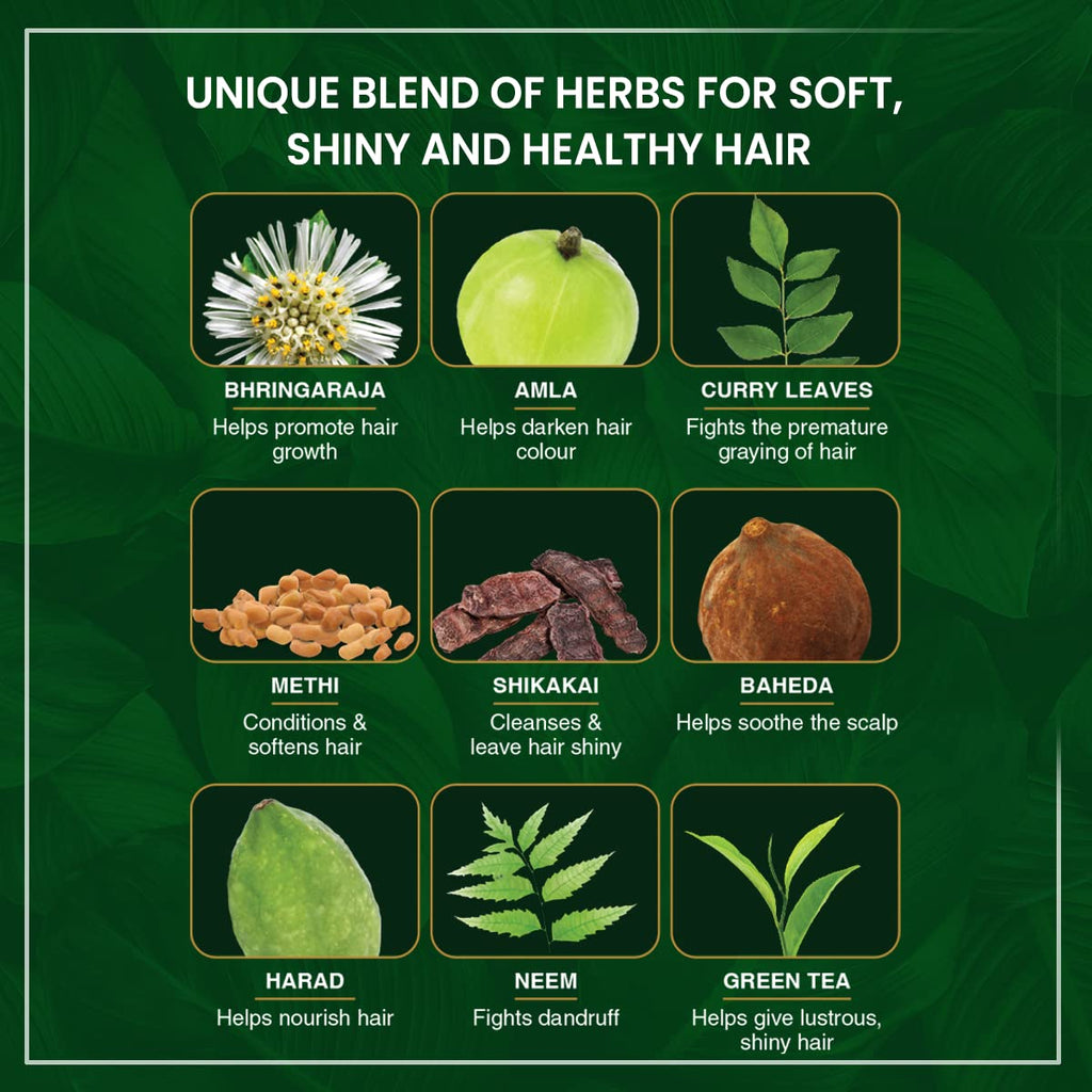 Himalaya Herbal Аюрведический уход за собой Мягкие, блестящие и здоровые волосы Натуральный блеск Порошок хны