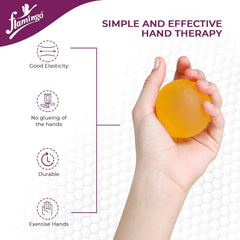 Flamingo Health Orthopaedic Premium Silicon Stress Ball Code 2393