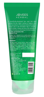 Jovees Herbal Strawberry,Tea Tree,Lemon,Neem,De Tan & Grape Face Wash