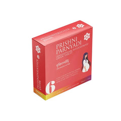 Dr.Vasishths ayurvedisches Prishniparnyadi Masanumasik 6. Monat für schwangere Frauen 4 x 15 Tabletten