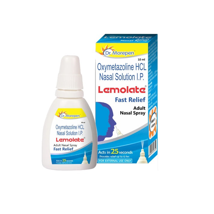 Dr Morepen Lemolate Nasal Spray 10 ML