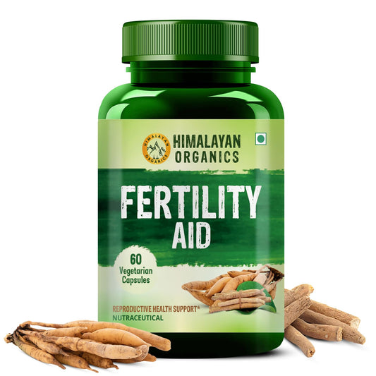 Himalayan Organics Fertility Aid Vegetarian 60 Capsules