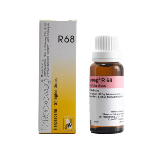 Dr. Reckeweg Homöopathie R68 Gürtelrose Hautausschlag Tropfen 22 ml