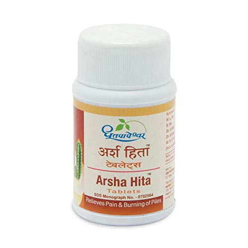 Shree Dhootapapeswar Ayurvedic Arsha Hita 60 Tablets & 30g Ointment