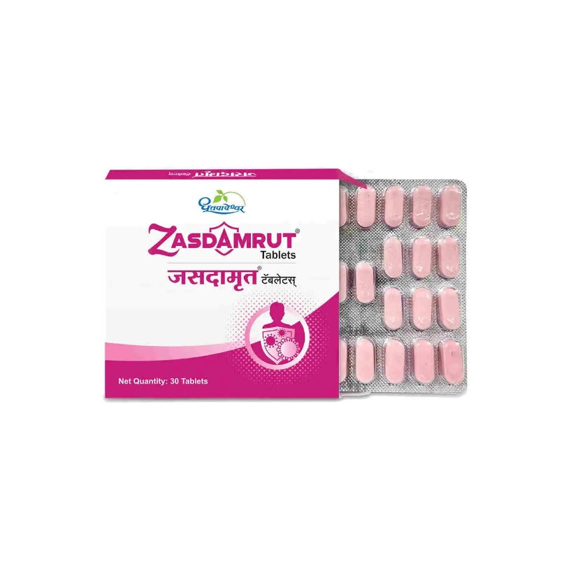 Dhootapapeshwar Ayurvedic Zasdamrut 30Tablet