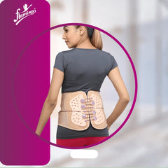 Flamingo Health Orthopaedic Lacepull Back Belt Unisex Code 2454