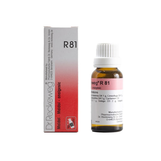 Dr Reckeweg Homoeopathy R81 Analgesic Drops 22 ml