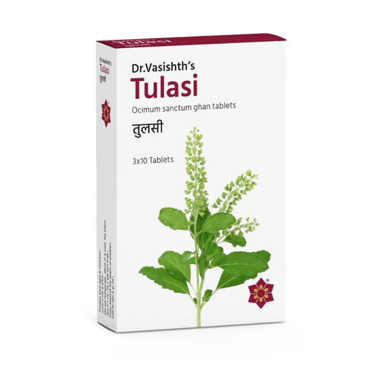 Dr.Vasishths ayurvedische Tulasi 3 x 10 Tablette