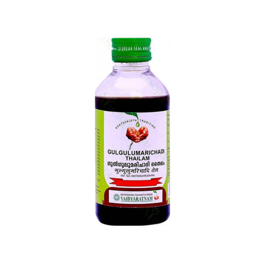 Vaidyaratnam Ayurvedic Gulgulumarichadi Thailam Oil 200 Ml