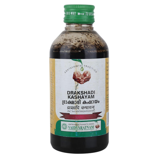 Vaidyaratnam Ayurvedische Drakshadi Kashayam-Flüssigkeit, 200 ml