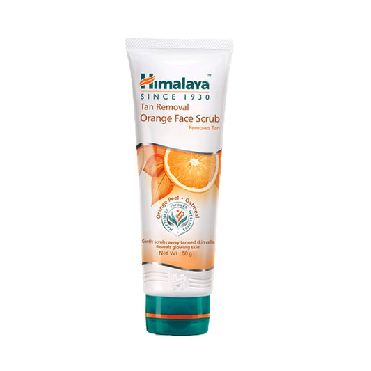 Himalaya Herbal Ayurvedic Personal Care Tan Removal Orange Peelt sanft gebräunte Hautzellen weg und enthüllt strahlende Haut. Gesichtspeeling