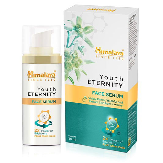 Himalaya Herbal Ayurvedic Personal Care Youth Eternity Für jugendliche Ausstrahlung, Gesichtsserum für jeden Tag, 30 ml