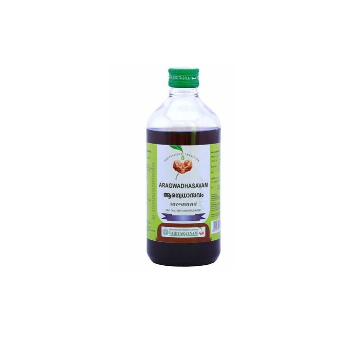 Vaidyaratnam Ayurvedic Aragwadhasavam Liquid 450 Ml